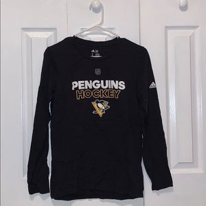 ADIDAS Sydney Crosby/Penguins Long Sleeve Tee
